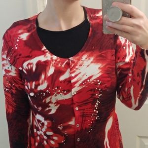 Christopher & Banks button up sweater